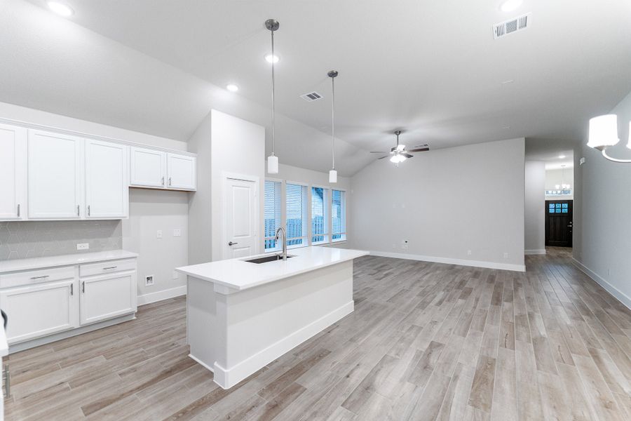 Furnished interior view inside a new home in Sanctuary, Salado (Image 6).