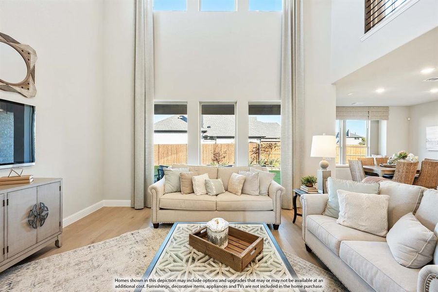 Furnished interior view inside a new home in The Oaks, Red Oak (Image 28). Furnished interior view inside a new home in The Oaks, Red Oak (Image 28).