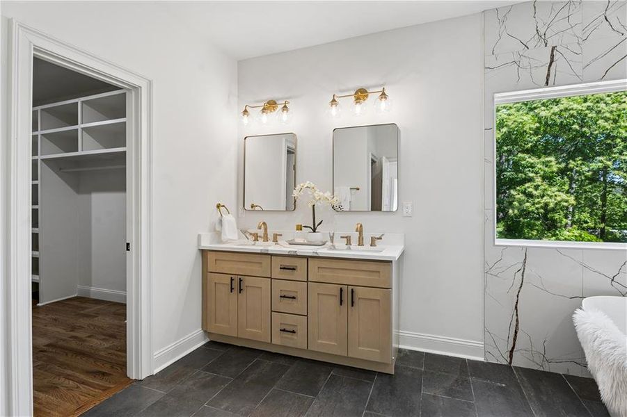 Furnished interior view inside a new home in , Decatur (Image 37).