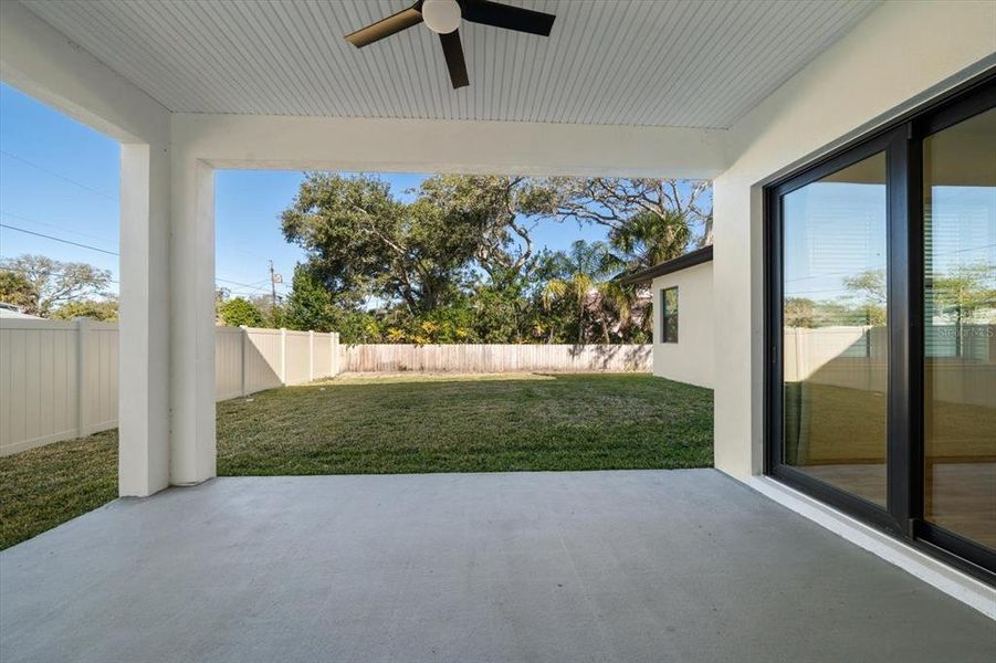 Exterior details and patio area of a home in , Largo (Image 40).
