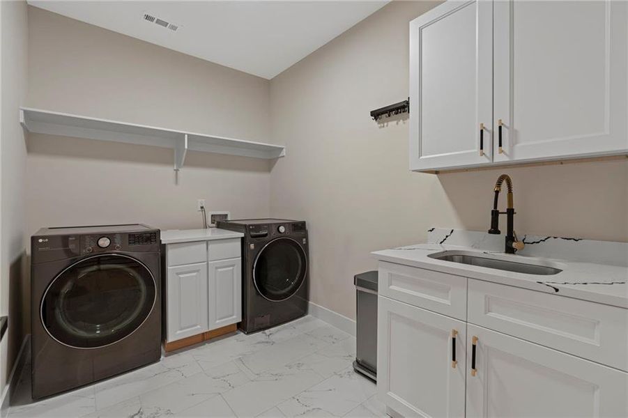 Furnished interior view inside a new home in , Lawrenceville (Image 37).