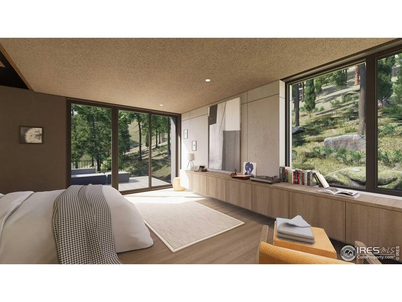 Exterior details and patio area of a home in , Boulder (Image 6). Exterior details and patio area of a home in , Boulder (Image 6).