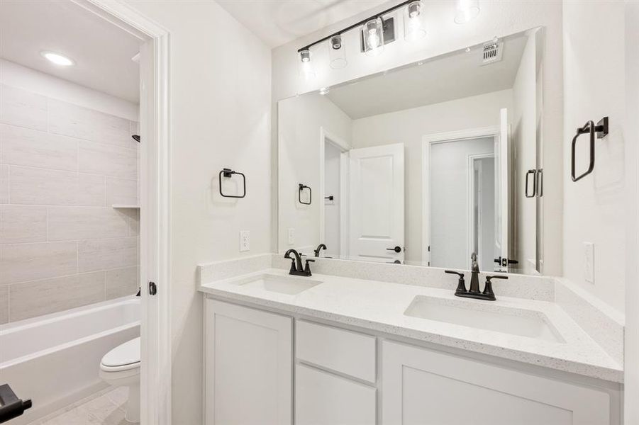 Furnished interior view inside a new home in Waverly Estates, Nevada (Image 12).
