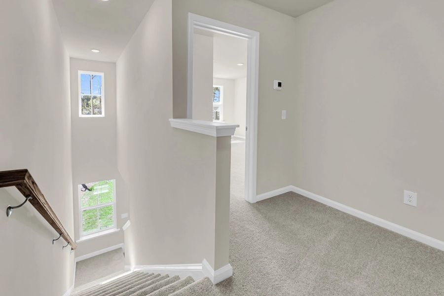 Spacious, unfurnished interior of a new home in Windward Village, Summerville (Image 14). Spacious, unfurnished interior of a new home in Windward Village, Summerville (Image 14).