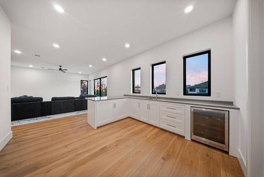 Furnished interior view inside a new home in , Houston (Image 32).