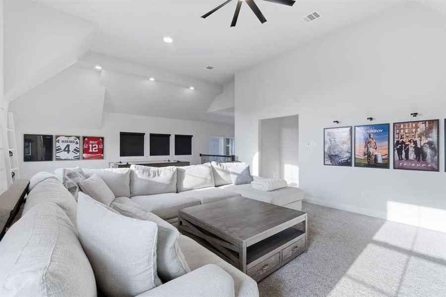 Furnished interior view inside a new home in , Corinth (Image 33).