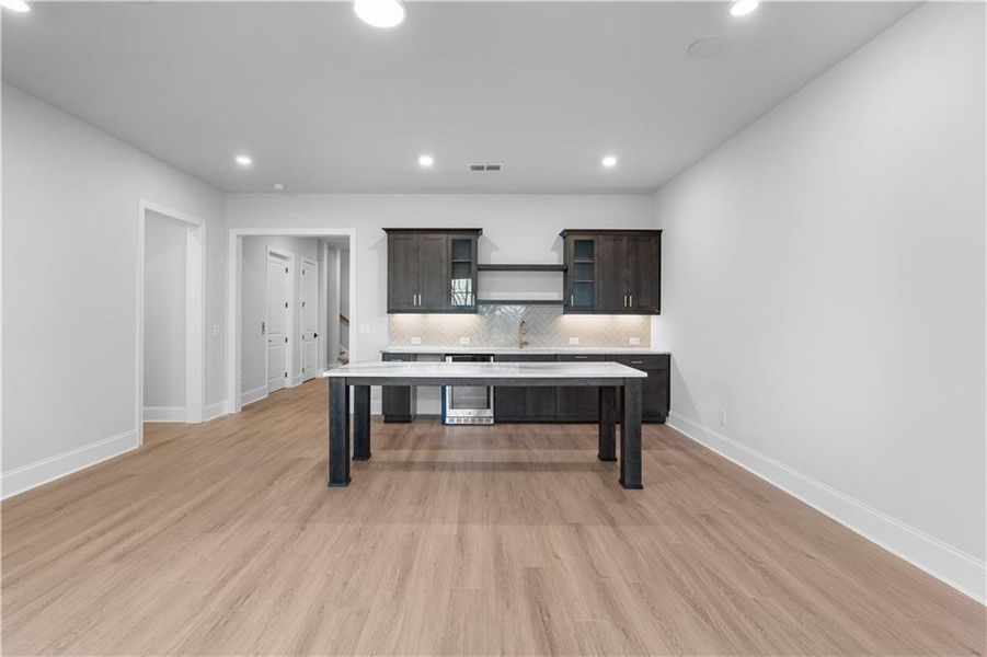 Furnished interior view inside a new home in Waterside Single Family, Peachtree Corners (Image 7).