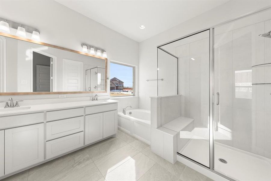 Furnished interior view inside a new home in Brookshire at Legacy Hills, Celina (Image 6).