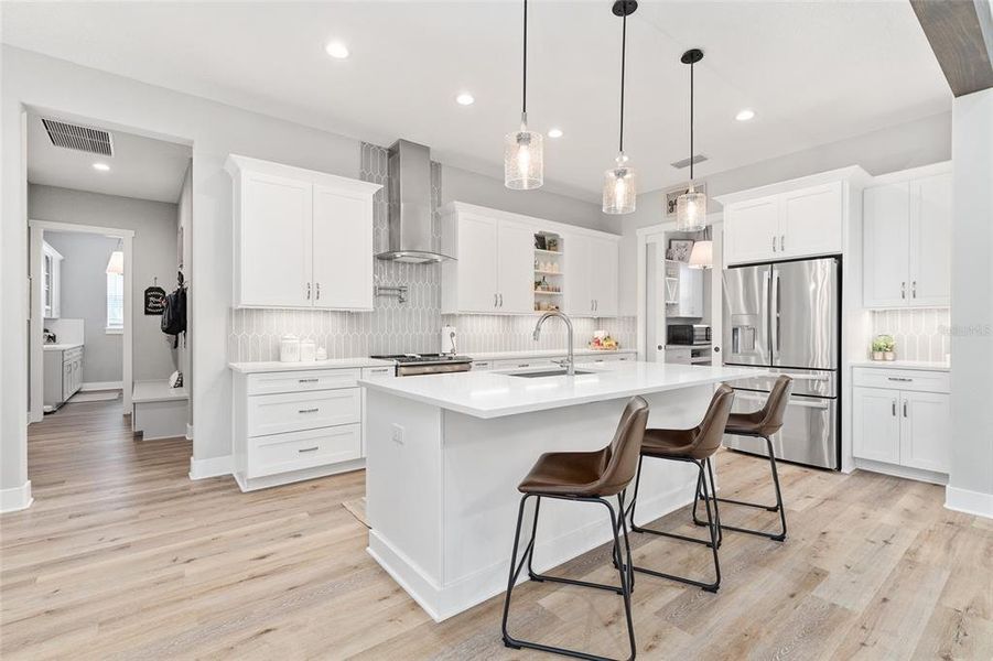 Furnished interior view inside a new home in , Oxford (Image 26).