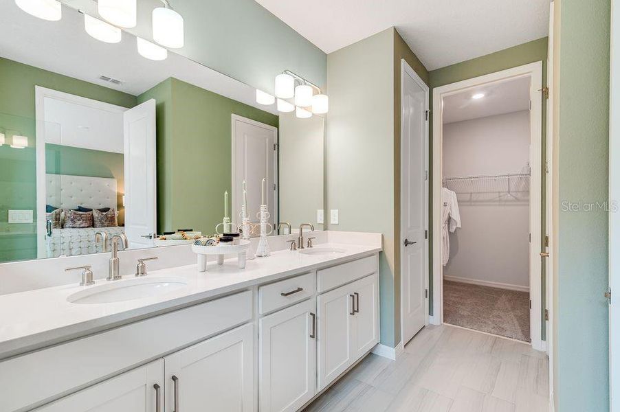 Furnished interior view inside a new home in The Waters at Center Lake Ranch, St. Cloud (Image 8).