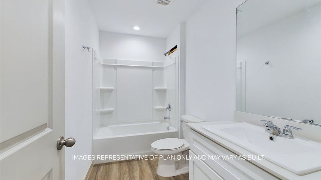 Furnished interior view inside a new home in Terra Vista, Lubbock (Image 5).