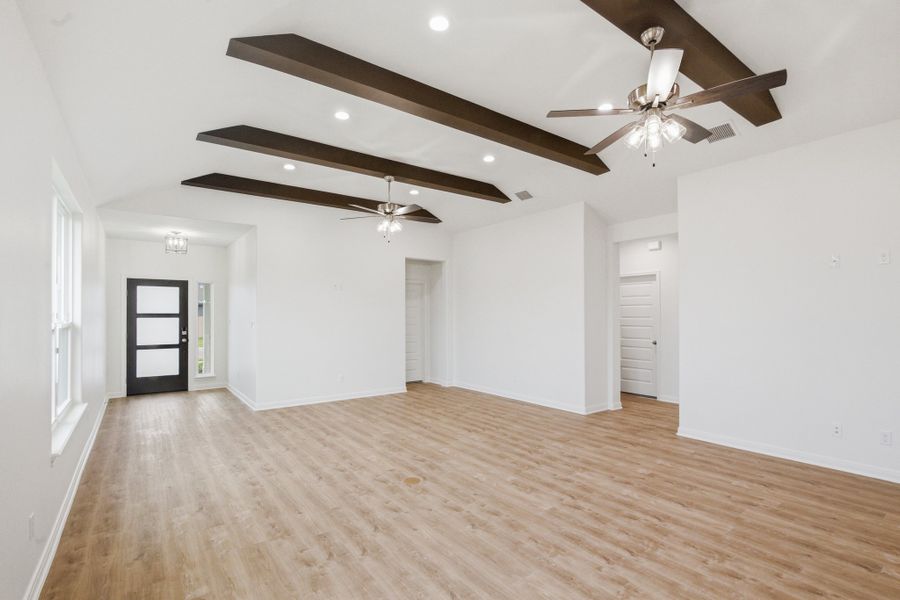 Spacious, unfurnished interior of a new home in TerraVista, Victoria (Image 25). Spacious, unfurnished interior of a new home in TerraVista, Victoria (Image 25).