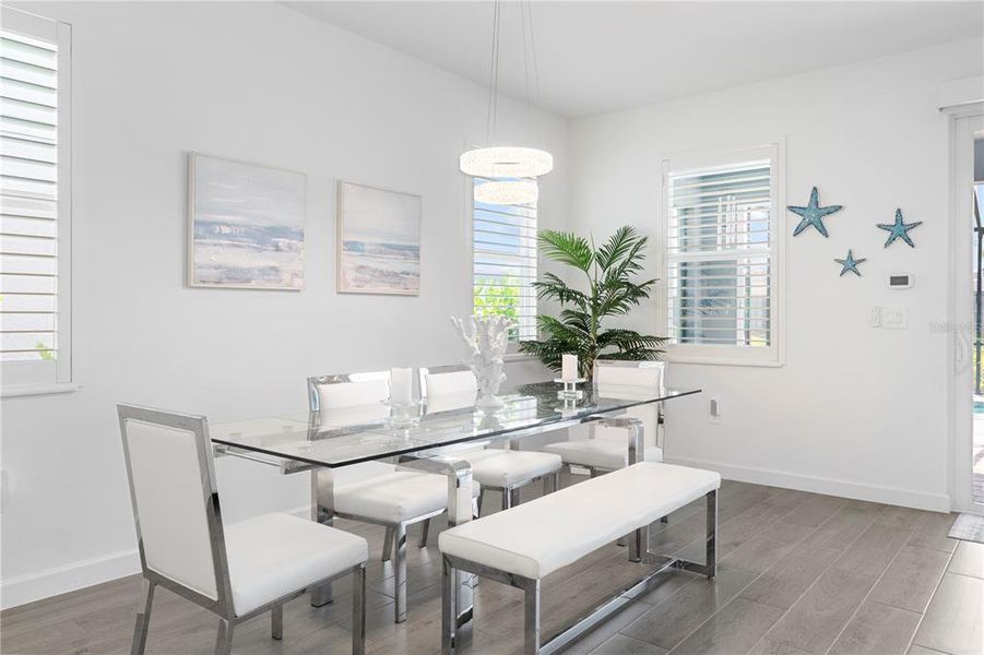 Furnished interior view inside a new home in , Punta Gorda (Image 32). Furnished interior view inside a new home in , Punta Gorda (Image 32).