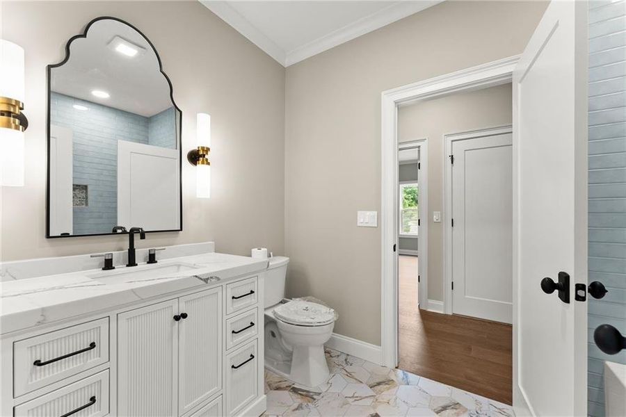 Furnished interior view inside a new home in , Gainesville (Image 35).