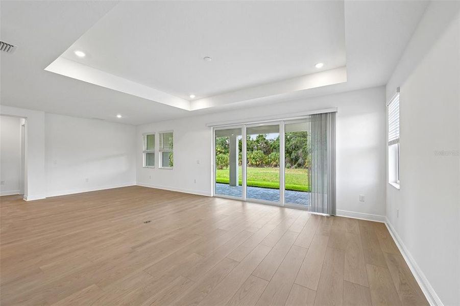 Spacious, unfurnished interior of a new home in Creeks Edge at Twin Rivers, Parrish (Image 35).