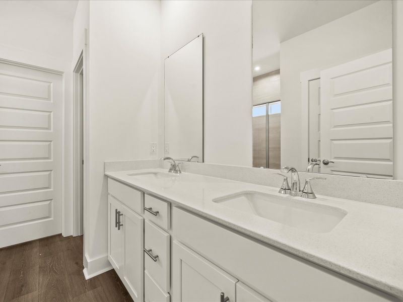 Furnished interior view inside a new home in The Coves at Lakes of Cane Bay, Summerville (Image 9).