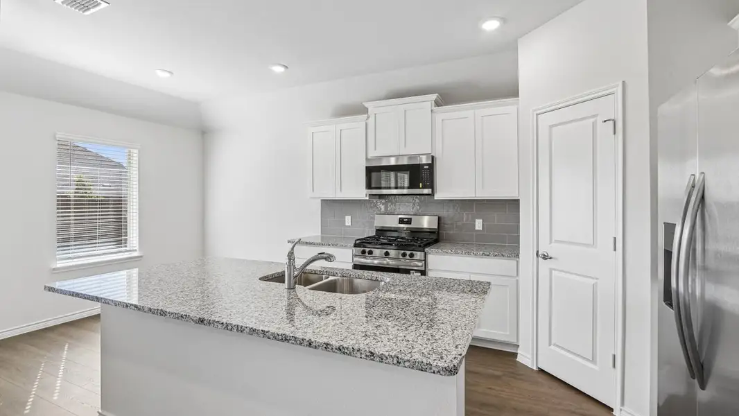 Furnished interior view inside a new home in Silverado, Aubrey (Image 3).