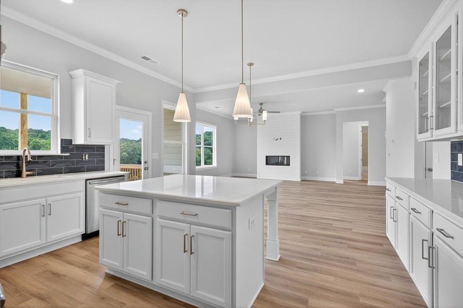 Furnished interior view inside a new home in Traditions Of Braselton, Jefferson (Image 7). Furnished interior view inside a new home in Traditions Of Braselton, Jefferson (Image 7).