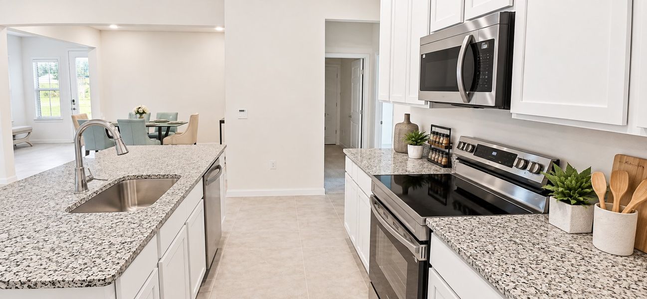 Furnished interior view inside a new home in Marion Oaks, Ocala (Image 8). Furnished interior view inside a new home in Marion Oaks, Ocala (Image 8).