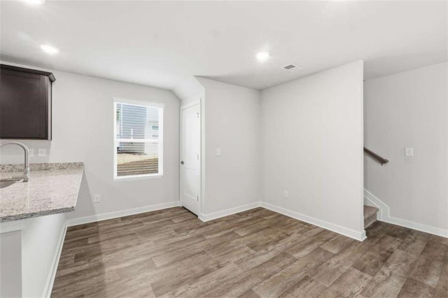 Spacious, unfurnished interior of a new home in The Enclave at Stonewall Station, Union City (Image 21).