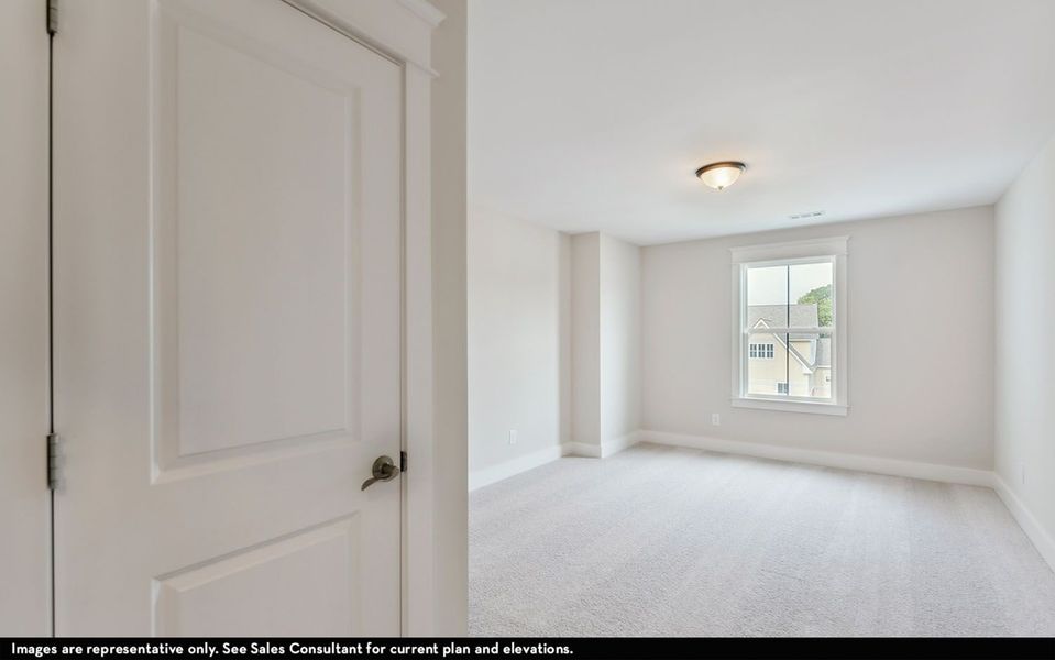 Spacious, unfurnished interior of a new home in Aden Woods, Nashville (Image 32).