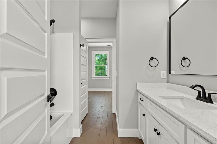 Furnished interior view inside a new home in , Fayetteville (Image 8).