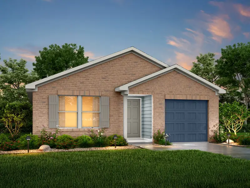 Representative exterior photo of a completed home built from the Yellowstone by National HomeCorp in Poplar Court, Hico, TX (Image 15).