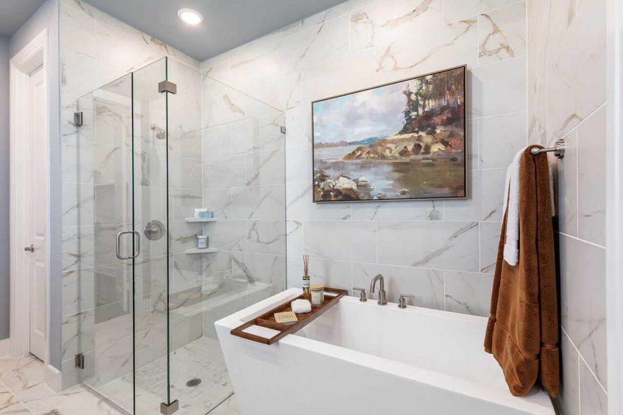 Representative Primary Bathroom - some options shown Representative Primary Bathroom - some options shown