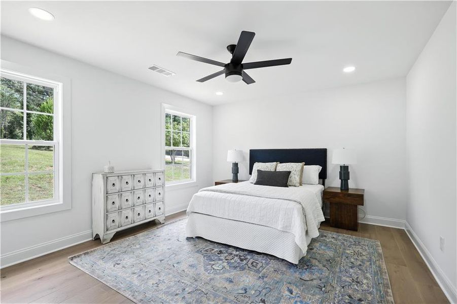 Furnished interior view inside a new home in , Woodstock (Image 17).