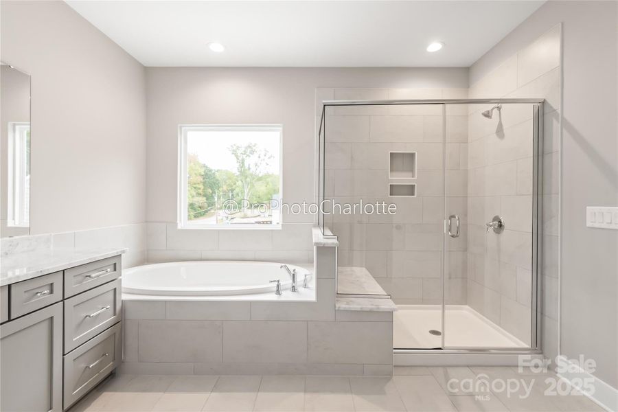 Furnished interior view inside a new home in , Mooresville (Image 13).