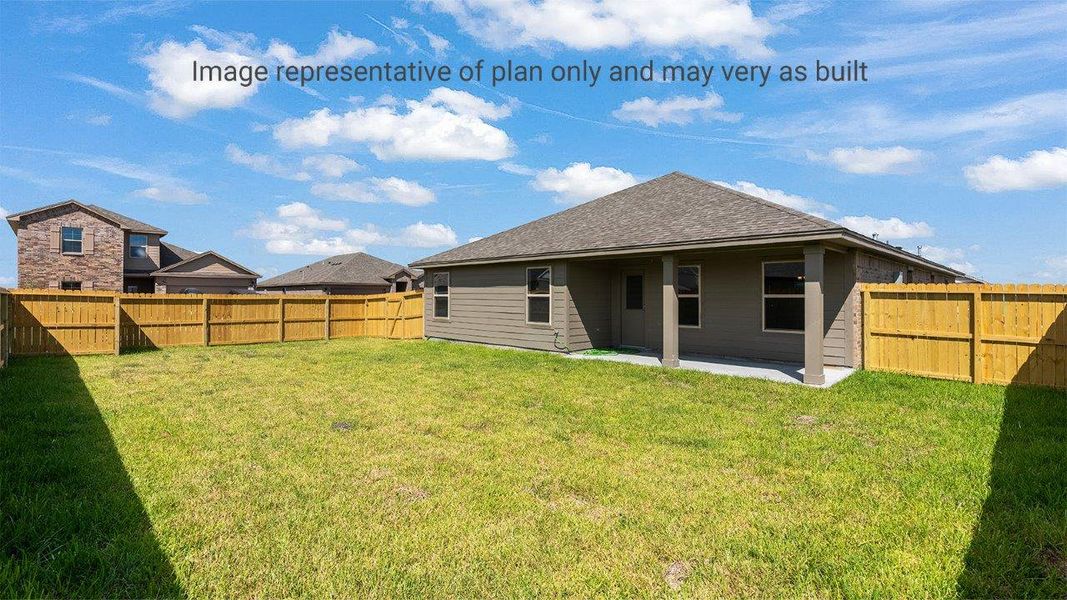 Exterior details and patio area of a home in Rancho Vista, Corpus Christi (Image 3). Exterior details and patio area of a home in Rancho Vista, Corpus Christi (Image 3).
