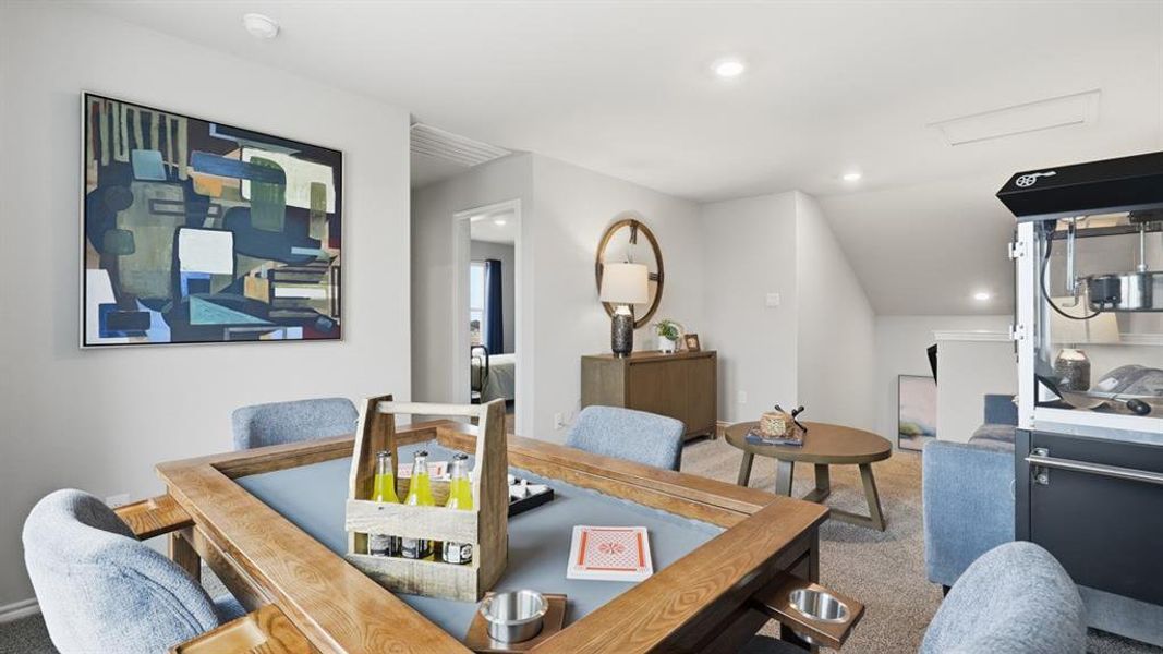 Furnished interior view inside a new home in , Fort Worth (Image 9).