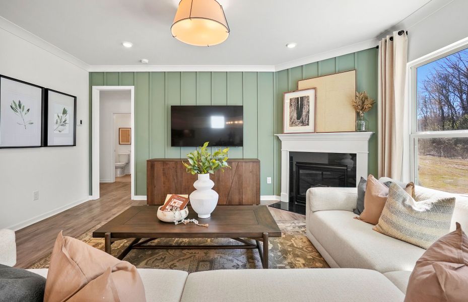 Furnished interior view inside a new home in Riverstone, Monroe (Image 6).