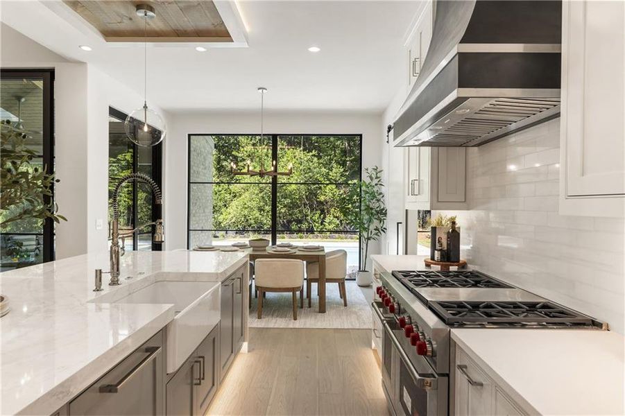 Furnished interior view inside a new home in , Atlanta (Image 39). Furnished interior view inside a new home in , Atlanta (Image 39).