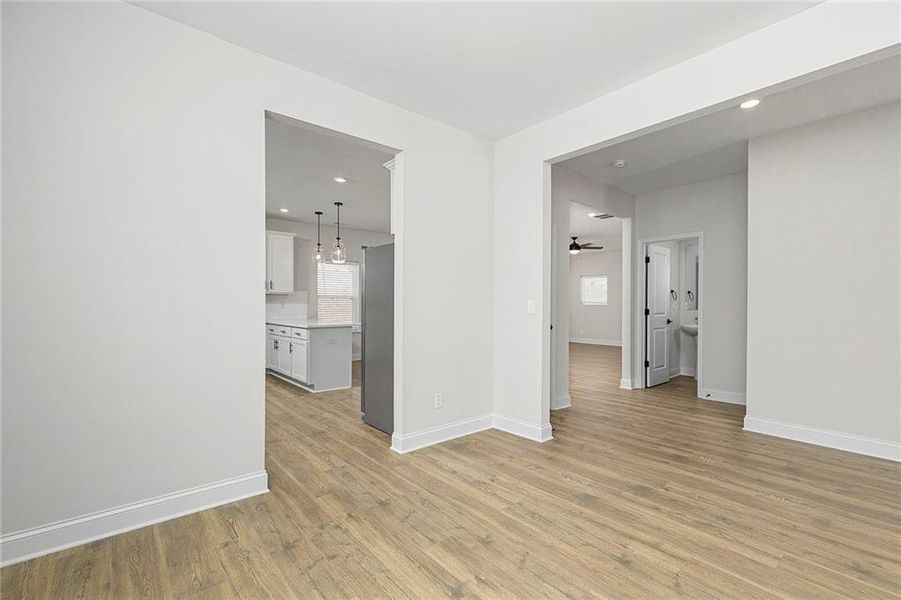 Spacious, unfurnished interior of a new home in , Dallas (Image 13).