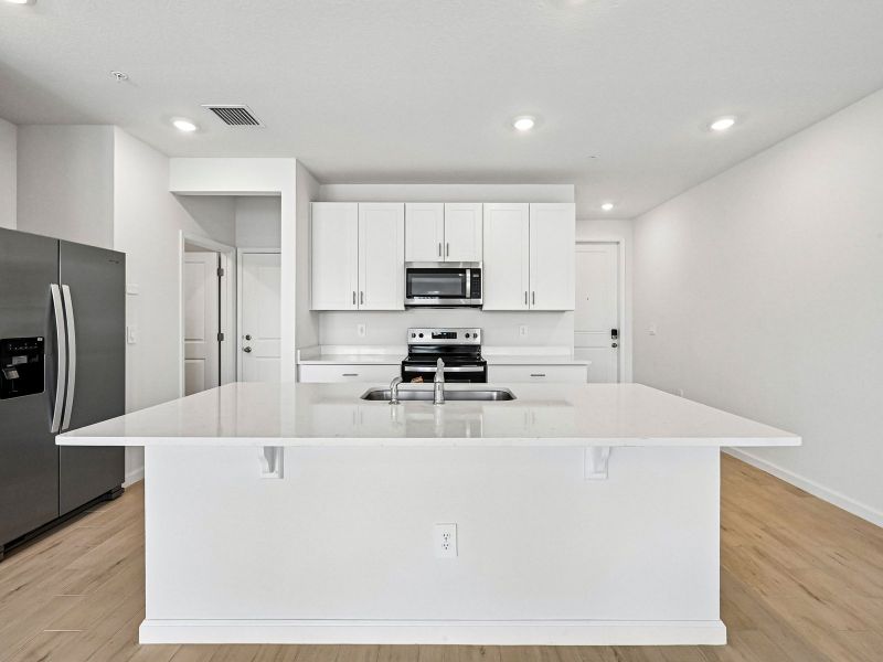 Furnished interior view inside a new home in Tidewater, Fort Pierce (Image 6).
