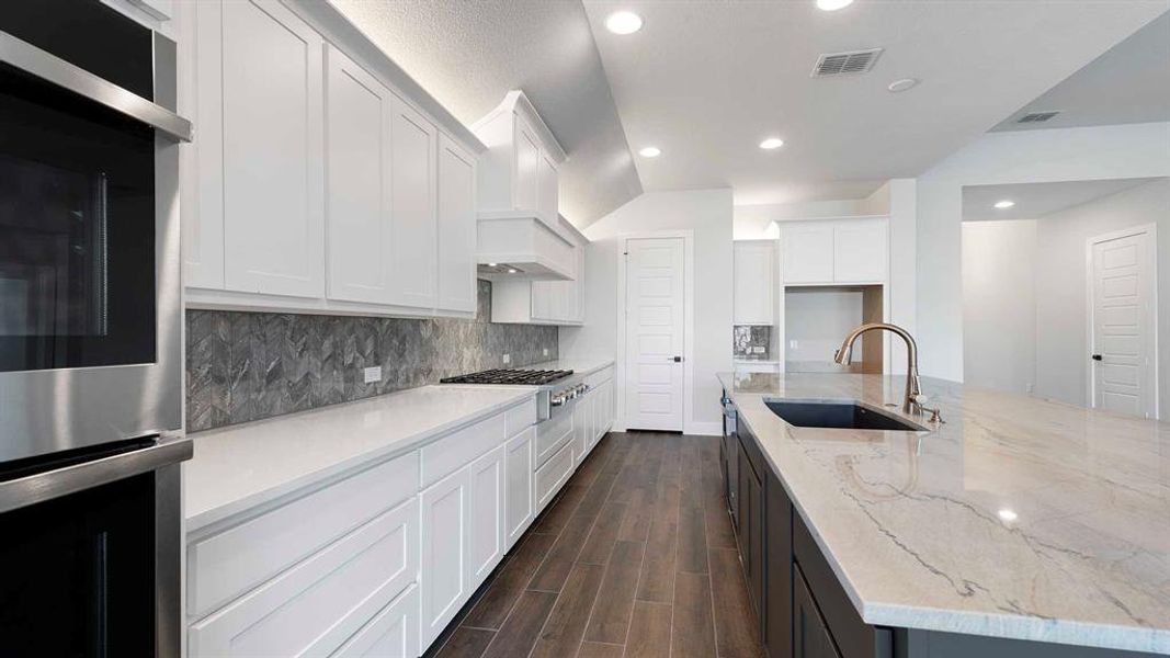 Furnished interior view inside a new home in Trinity Falls, McKinney (Image 10). Furnished interior view inside a new home in Trinity Falls, McKinney (Image 10).