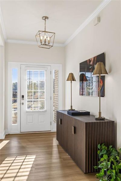 Furnished interior view inside a new home in Hellen Valley, Braselton (Image 3).