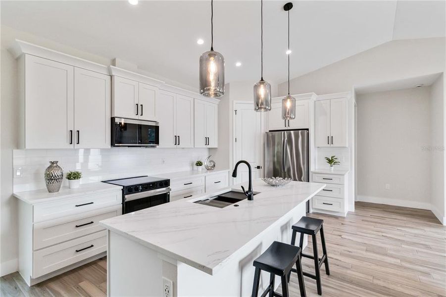 Furnished interior view inside a new home in , North Port (Image 34).