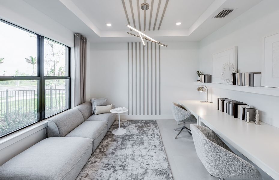 Furnished interior view inside a new home in SeaFlower, Bradenton (Image 9).