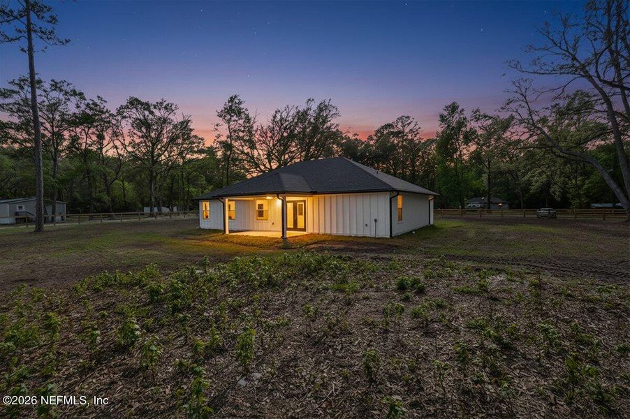 Exterior details and patio area of a home in , Jacksonville (Image 25).