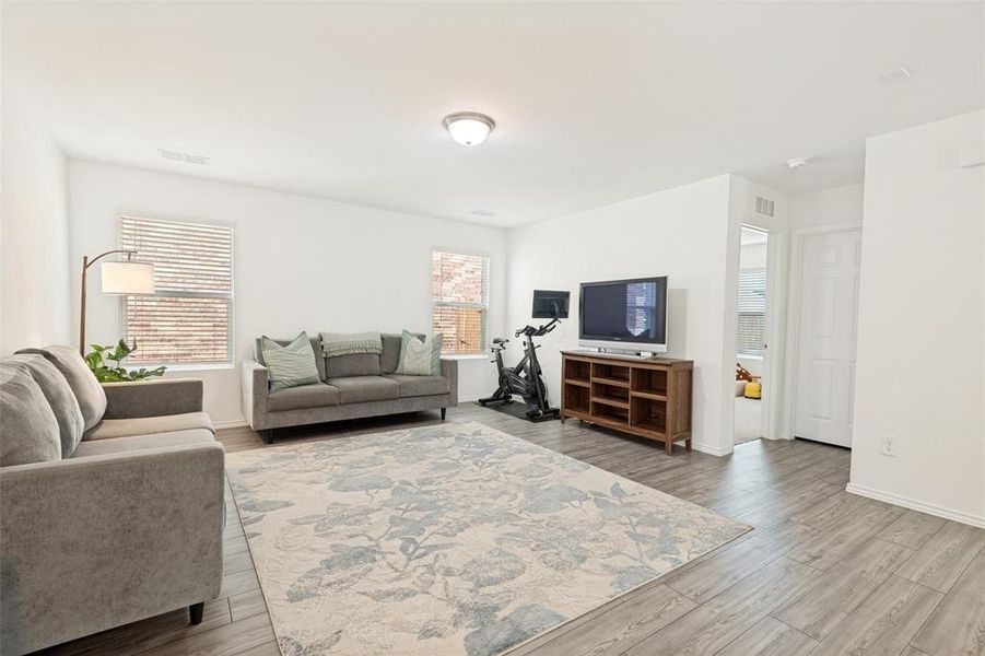 Furnished interior view inside a new home in , Forney (Image 19).