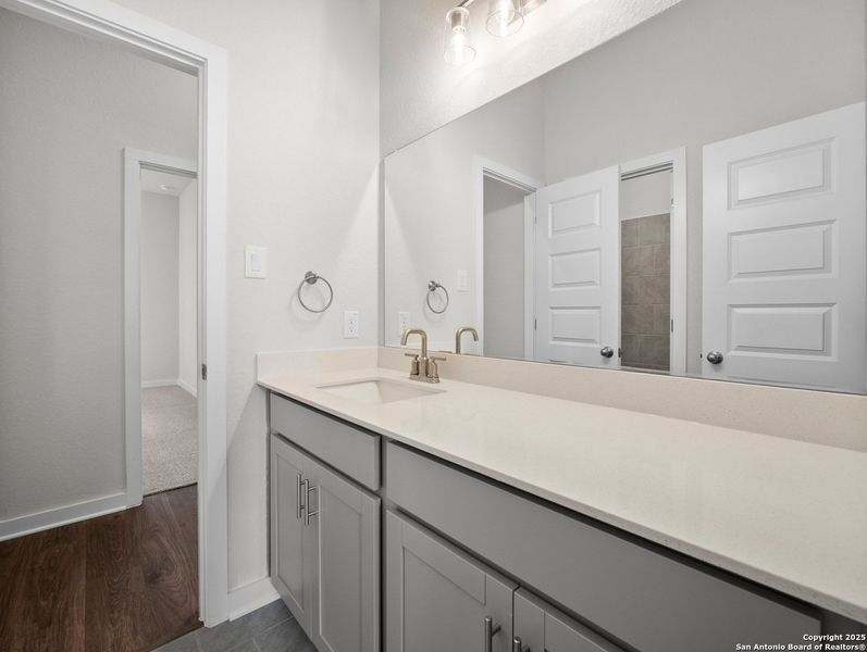 Furnished interior view inside a new home in Morgan Meadows, San Antonio (Image 6).