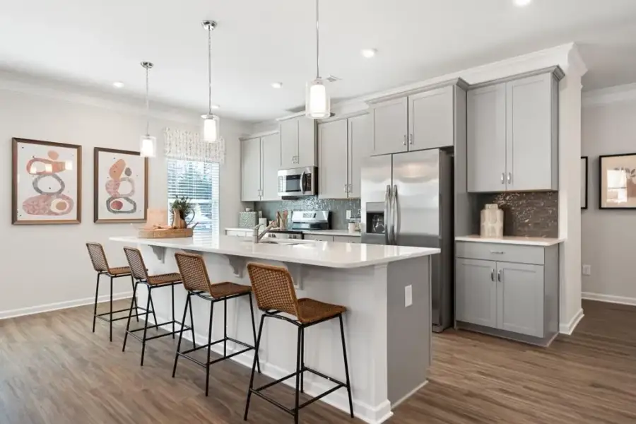 Furnished interior view inside a new home in The Stiles, Cartersville (Image 12).