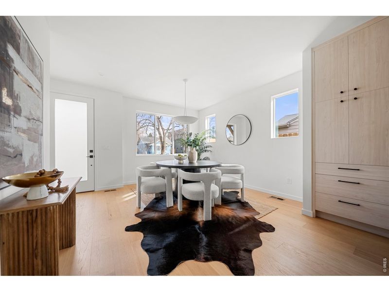 Furnished interior view inside a new home in , Denver (Image 5). Furnished interior view inside a new home in , Denver (Image 5).