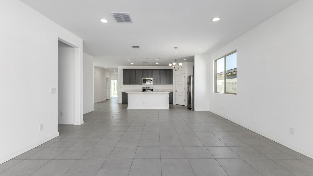 Furnished interior view inside a new home in Castillo at Anderson Parc, Buckeye (Image 5).