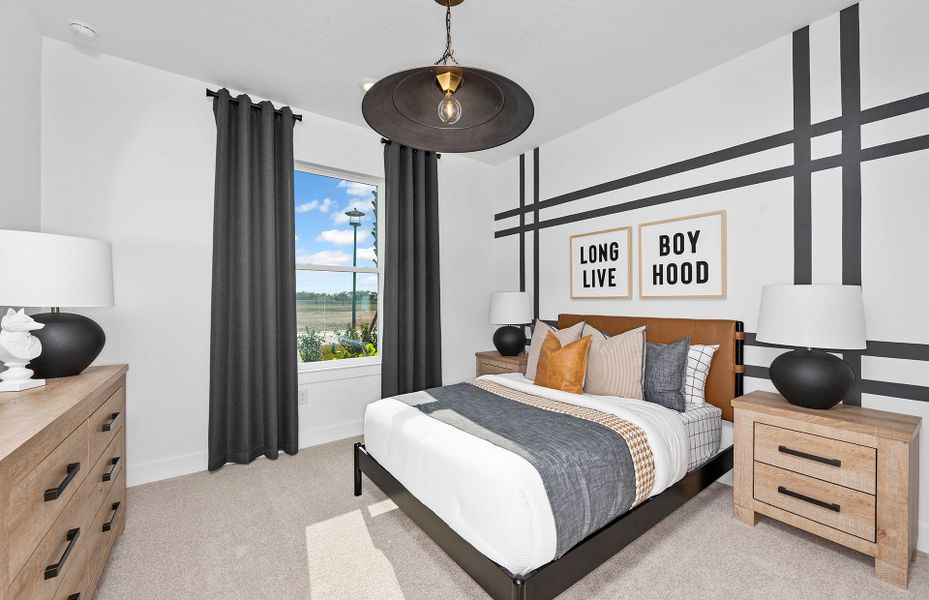 Representative furnished interior of a home built from the Mystique by Pulte Homes in Riversong, Parrish (Image 19).