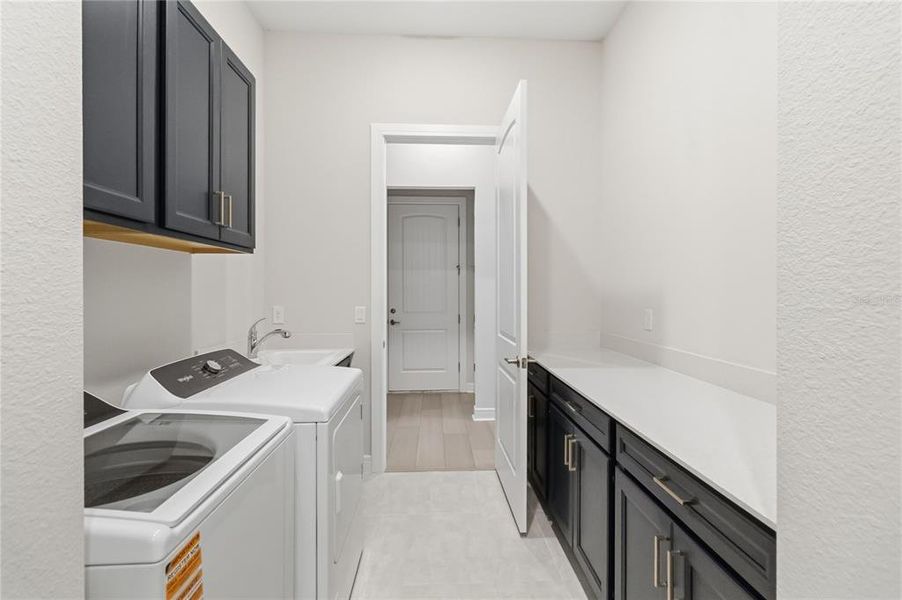 Furnished interior view inside a new home in Del Webb Sunbridge, St. Cloud (Image 18).