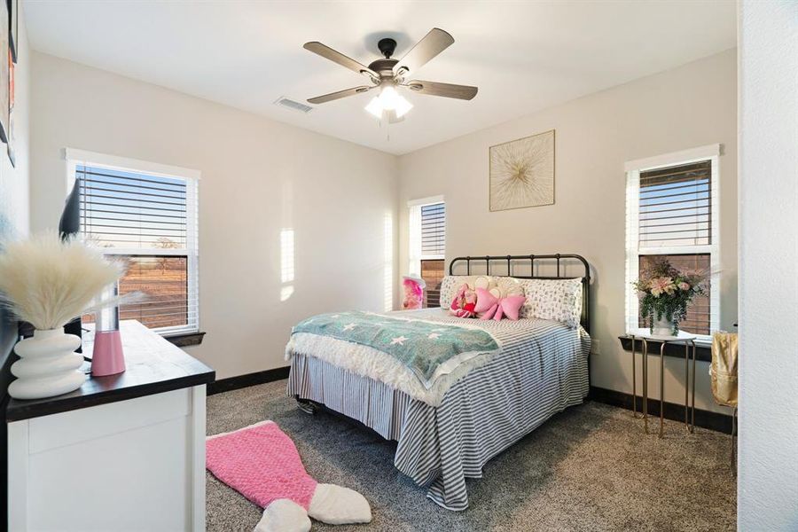Furnished interior view inside a new home in , Honey Grove (Image 8).