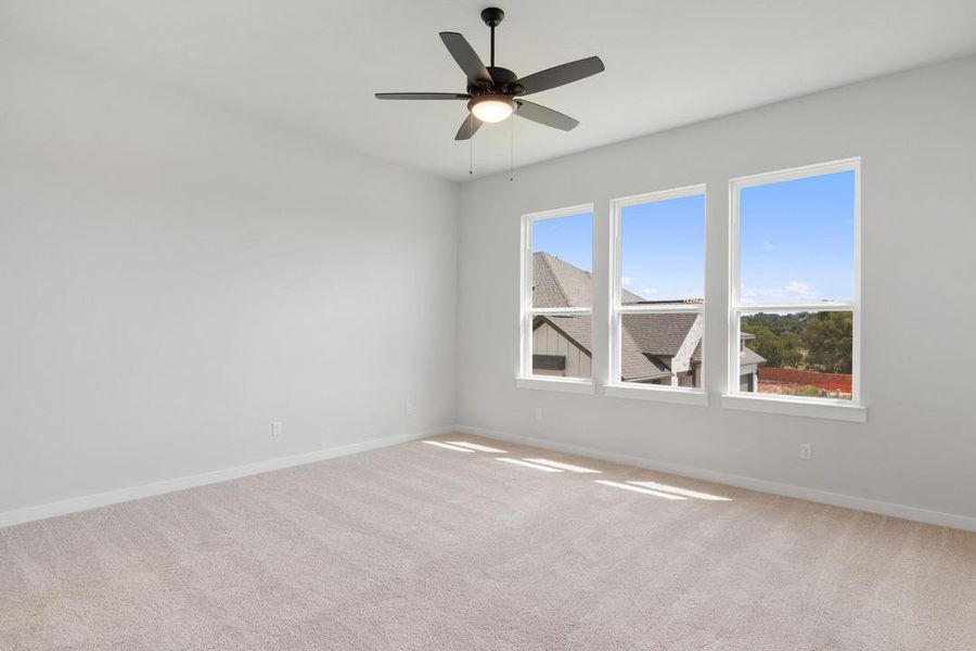 Spacious, unfurnished interior of a new home in Lariat, Liberty Hill (Image 32). Spacious, unfurnished interior of a new home in Lariat, Liberty Hill (Image 32).